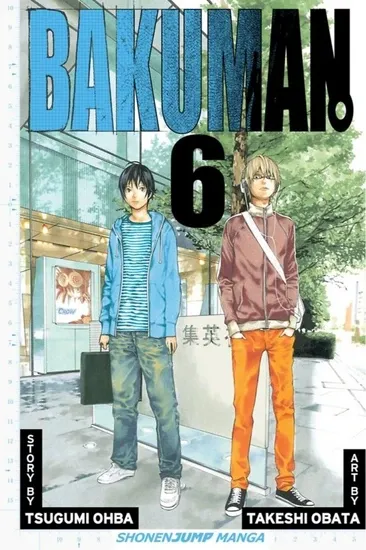 Portada del tomo 6 del manga Bakuman