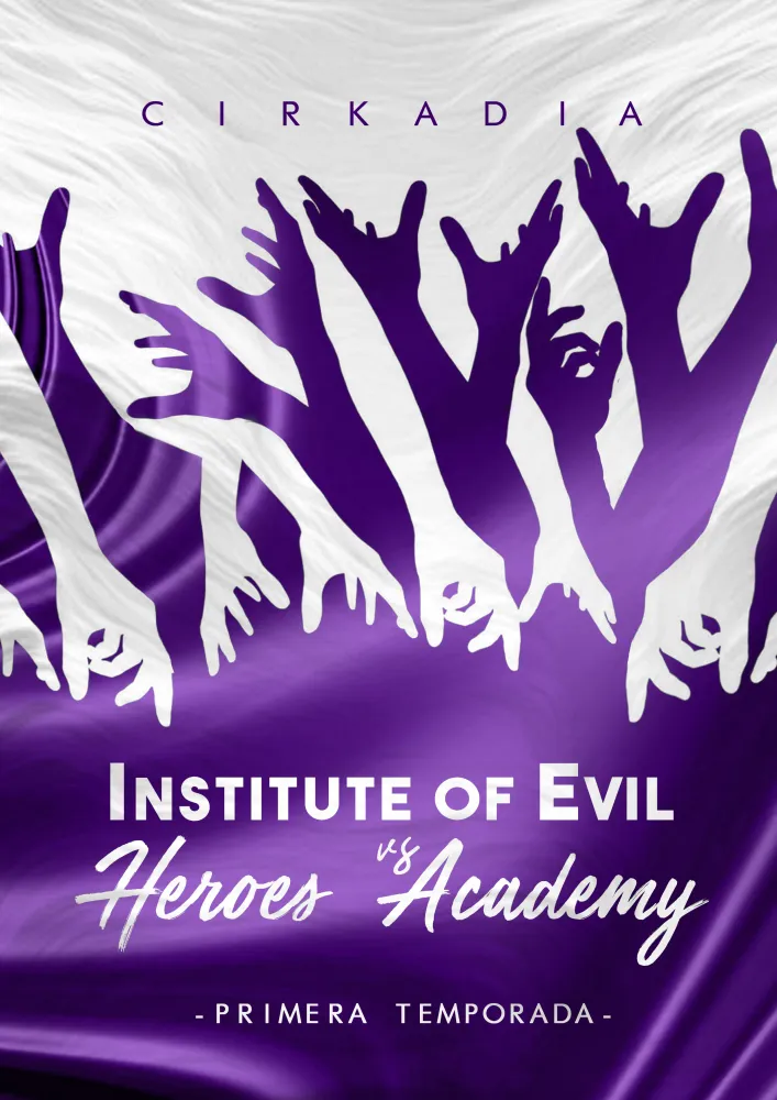 Portada de Instituto del Mal vs Heroes Academy de Cirkadia